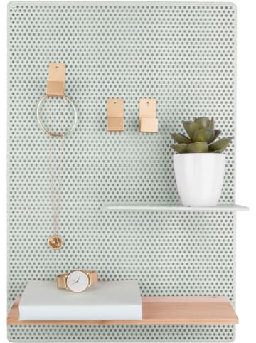 Present Time Memoboard "Perky" turquoise - (B)34,5 x (H)52 cm