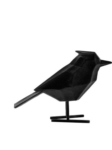 Present Time Decoratief object "Statue bird" zwart - (B)24 x (H)18,5 x (D)9 cm
