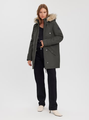 Vero Moda Parka "Storm" in Dunkelgrün