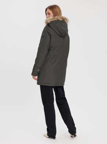 Vero Moda Parka "Storm" in Dunkelgrün