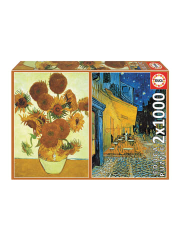 Educa 2x 1000tlg. Puzzle "Van Gogh"  - ab 12 Jahren