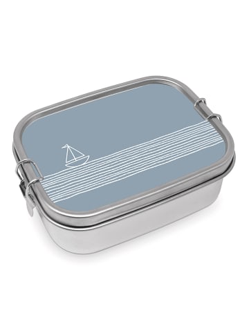 ppd Lunchbox "Pure Sailing" blauw - (B)16,5 x (H)6 x (D)14 cm