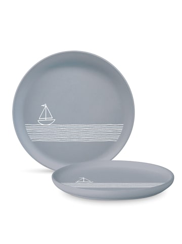 ppd Speiseteller "Pure Sailing" in Blau - Ø 27 cm