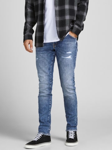 Jack & Jones Dżinsy "Glenn" - Regular fit - w kolorze niebieskim