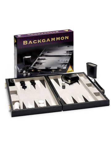 Piatnik Brettspiel "Backgammon - im Lederkoffer" - ab 8 Jahren