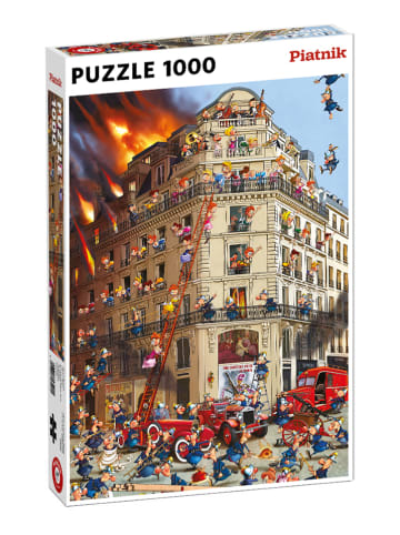 Piatnik 1.000tlg. Puzzle "Wimmelbild - Feuerwehr" - ab 12 Jahren
