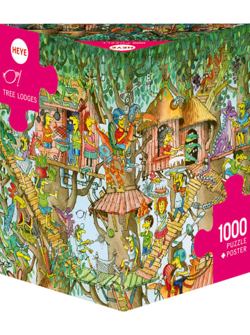 HEYE 1000tlg. Puzzle "Tree Lodges" - ab 12 Jahren