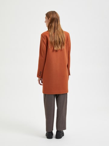 SELECTED FEMME Tussenmantel "Sasja" oranje