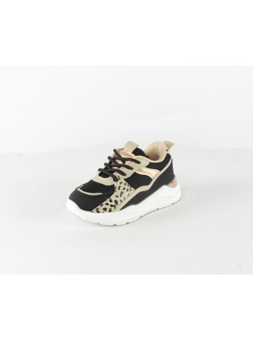 Rock & Joy Sneakers in Schwarz/ Beige