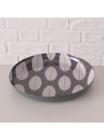 Boltze 3-delige set: borden "Blata" grijs - Ø 21 cm