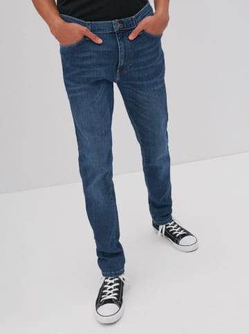 BIG STAR Spijkerbroek - tapered fit - donkerblauw