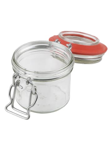 Dr. Oetker 6er-Set: Bügelverschlussgläser in Transparent - 135 ml