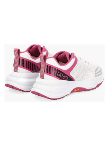 Liu Jo Sneakers wit/roze/meerkleurig