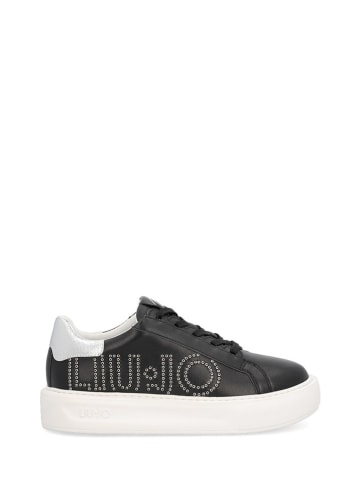 Liu Jo Leren sneakers zwart/wit