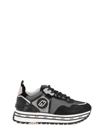 Liu Jo Sneakersy w kolorze czarno-szaro-białym ze wzorem