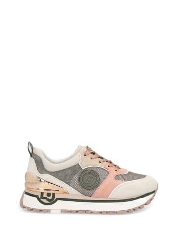 Liu Jo Sneakersy w kolorze szaro-różowo-beżowym