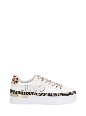 Liu Jo Sneakersy w kolorze białym ze wzorem