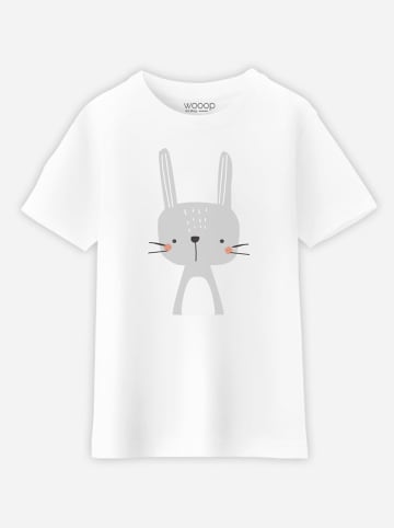 WOOOP Shirt "Pompon" in Weiß