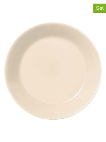 Iittala 2-delige set: borden crème - Ø 15 cm