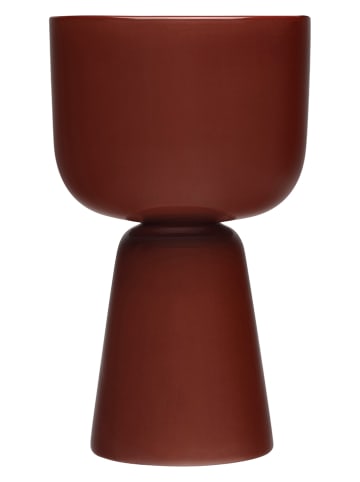 Iittala Bloempot bruin - (B)15,5 x (H)26 cm