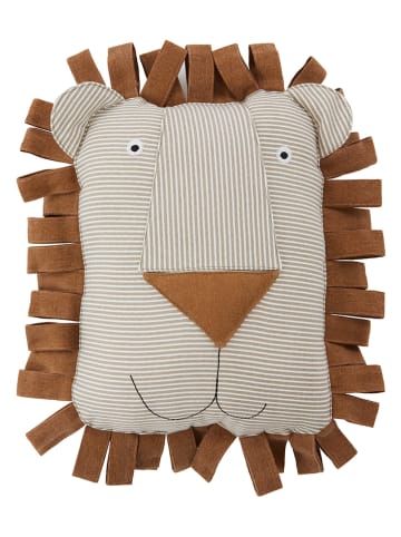 OYOY mini Kissen "Lobo Lion" in Hellbraun
