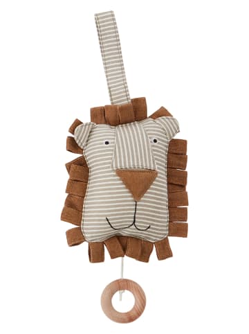 OYOY mini Spieluhr "Lobo Lion" - ab Geburt in Hellbraun - (L)14 cm - (B)8 cm