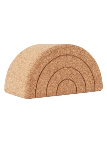 OYOY mini Hocker "Rainbow" in Natur - (L)45 cm - (B)20 cm - (H)22 cm
