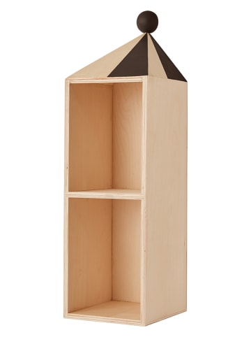 OYOY mini Wandmeubel "Circus" naturel - (B)15 x (H)15,5 x (D)51 cm