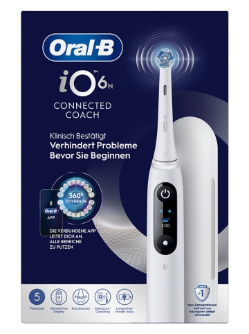 Oral-B Elektryczna szczoteczka "iO Series 6" w kolorze białym