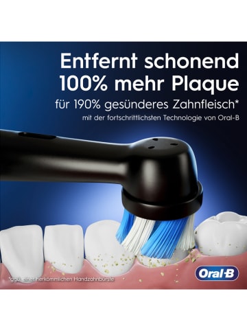 Oral-B 2tlg. Set: Elektr. Zahnbürsten "iO Series 6" in Rosa/ Schwarz