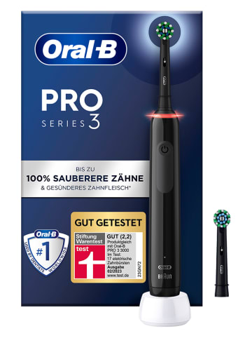 Oral-B Elektr. Zahnbürste "Oral-B Pro 3 3000" in Schwarz