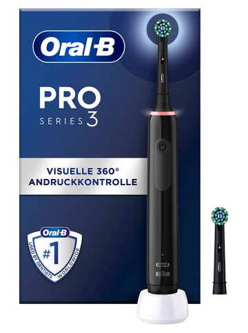 Oral-B Elektr. Zahnbürste "Pro 3 3000" in Schwarz