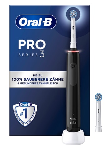 Oral-B Elektr. Zahnbürste "Oral-B Pro 3 3000" in Schwarz