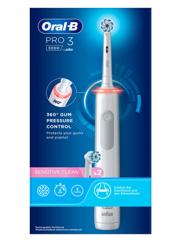Oral-B Elektrische tandenborstel "Oral-B Pro 3 3000" wit
