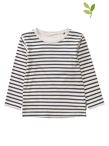 Marc O'Polo Junior Longsleeve crème/zwart