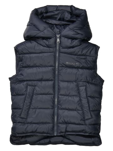 Marc O'Polo Junior Doorgestikte bodywarmer donkerblauw