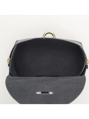 Victor & Hugo Paris Leren schoudertas "Zephyr" donkergroen - (B)16 x (H)10 x (D)9 cm