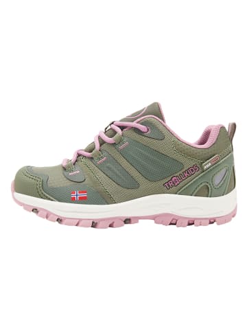 Trollkids Buty trekkingowe "Rondane Hiker Low" w kolorze zielonym