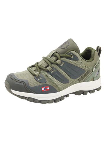 Trollkids Trekkingschuhe "Rondane Hiker Low"  in Khaki