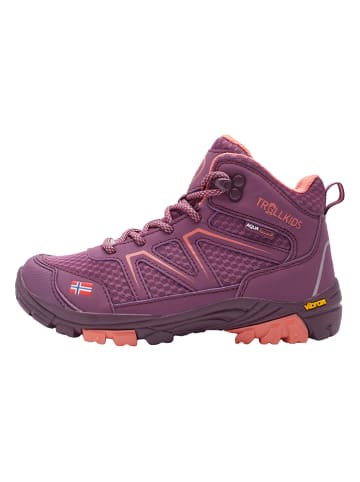 Trollkids Trekkingschoenen "Skarvan Hiker Mid" paars
