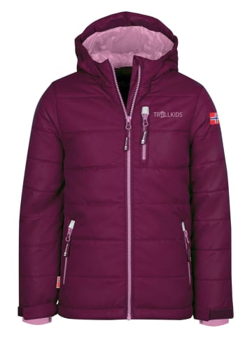 Trollkids Kurtka narciarska "Hemsedal" w kolorze fioletowym