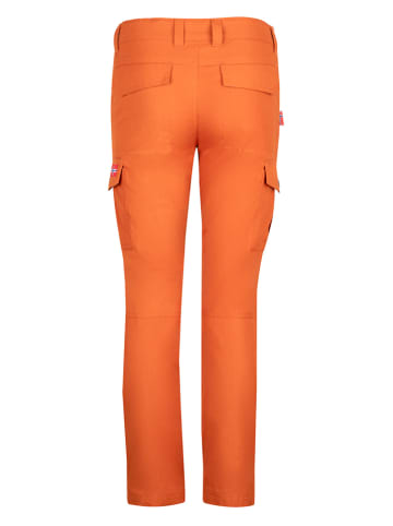 Trollkids Afritstrekkingbroek "Trollheimen" oranje