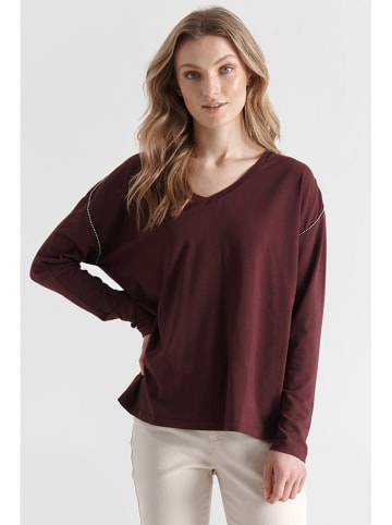 TATUUM Blouse bordeauxrood