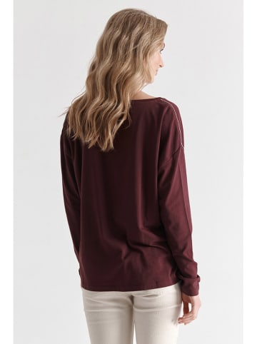 TATUUM Bluse in Bordeaux