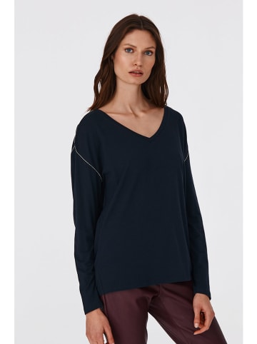 TATUUM Bluse in Dunkelblau