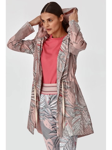 TATUUM Płaszcz przejściowy w kolorze różowo-szarym