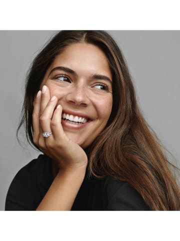 Pandora Zilveren ring met edelstenen