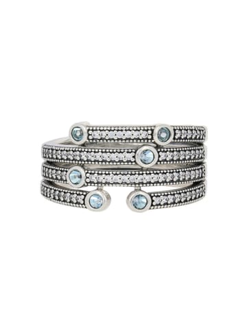 Pandora Zilveren ring met edelstenen