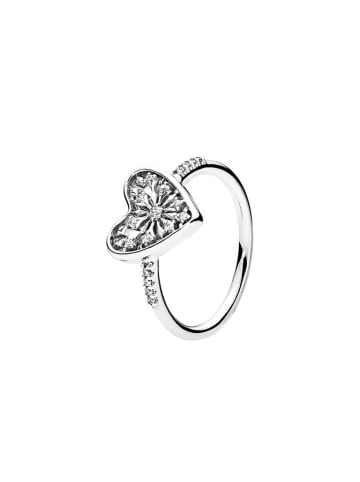 Pandora Silber-Ring mit Edelsteinen