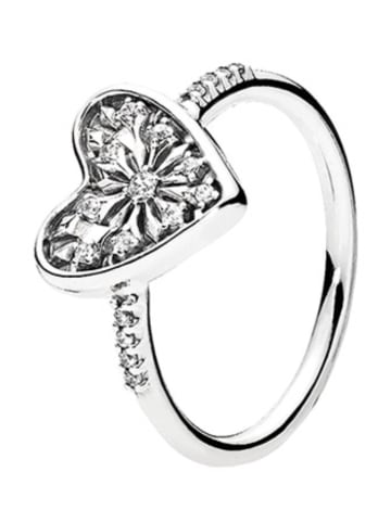 Pandora Zilveren ring met zirkonia's